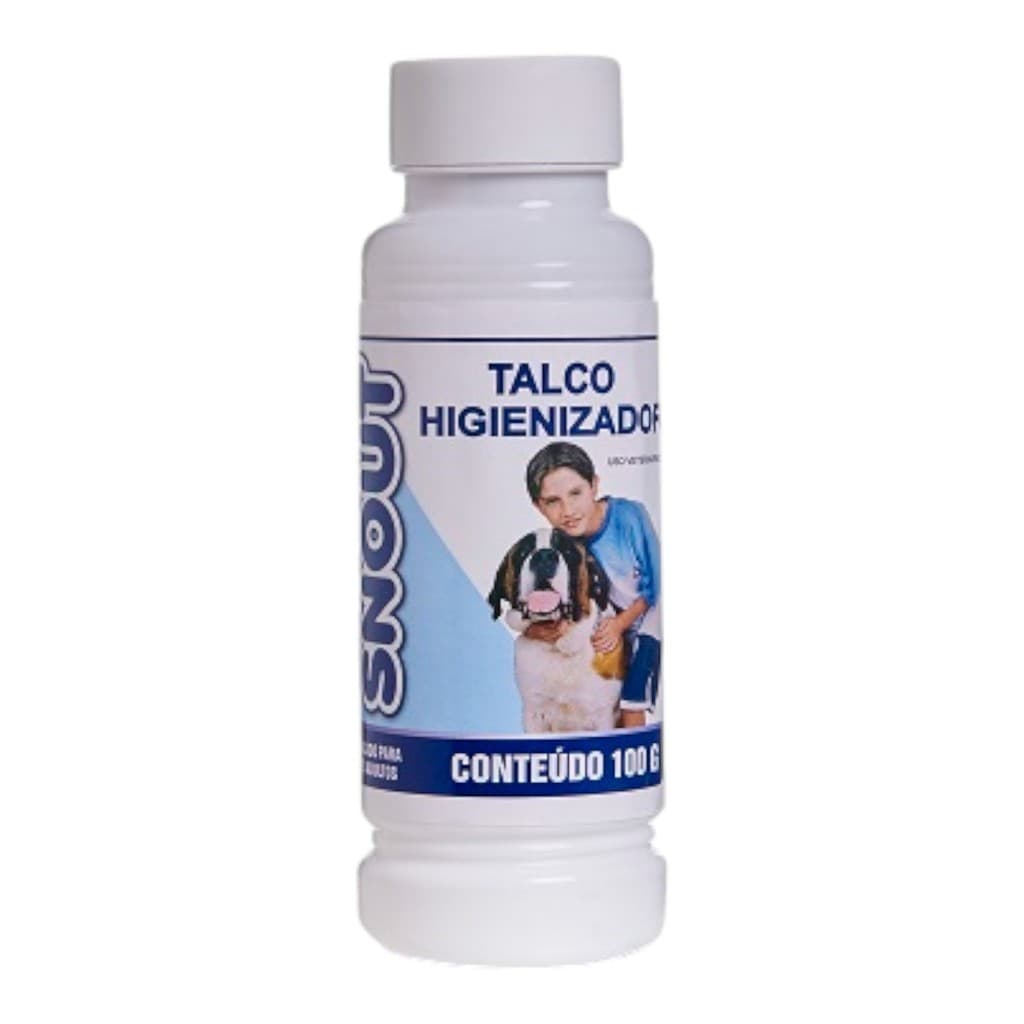 TALCO PET HIGIENIZADOR SNOUT 100G