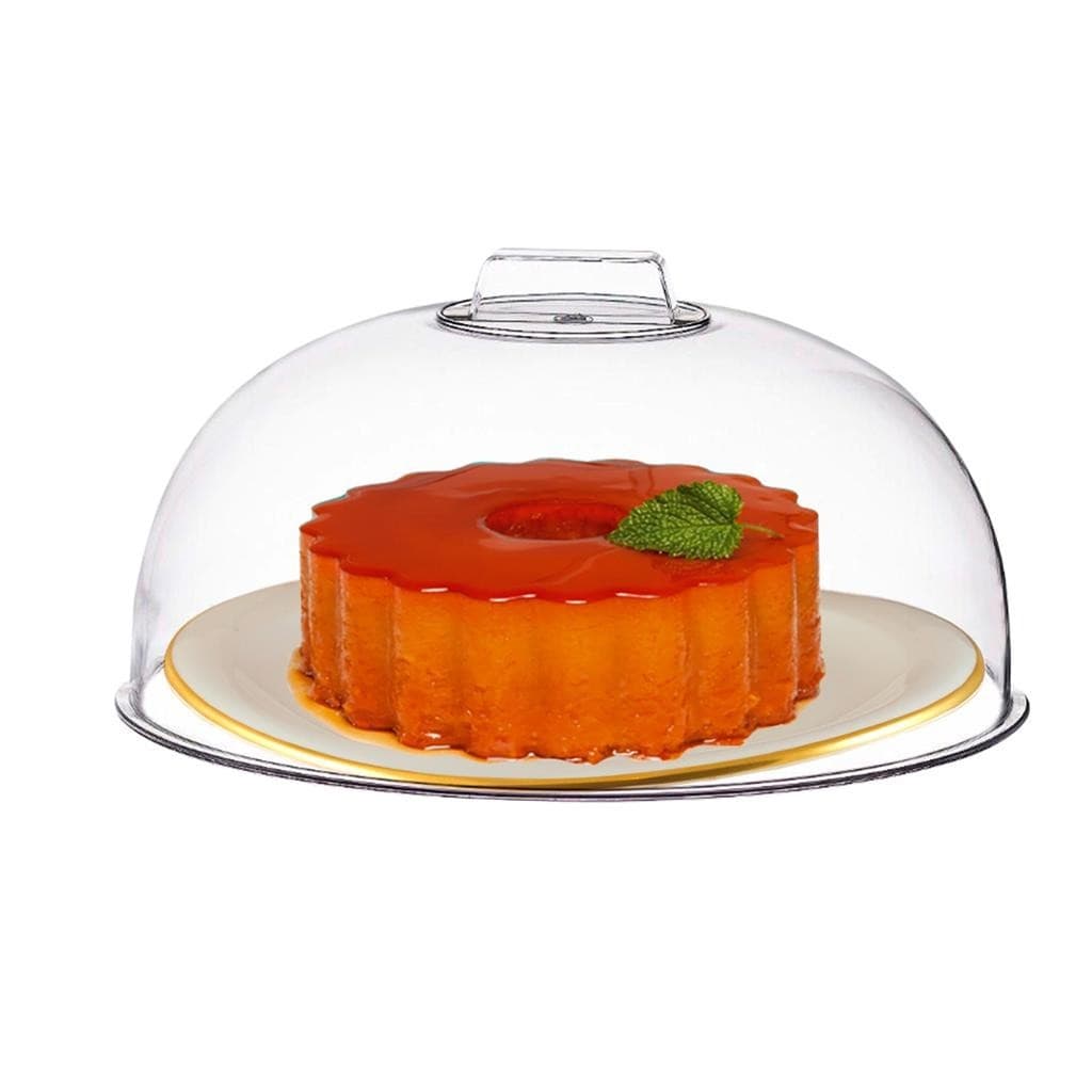 Tampa Acrilico Transparente media Para Bolos e Tortas 28cm