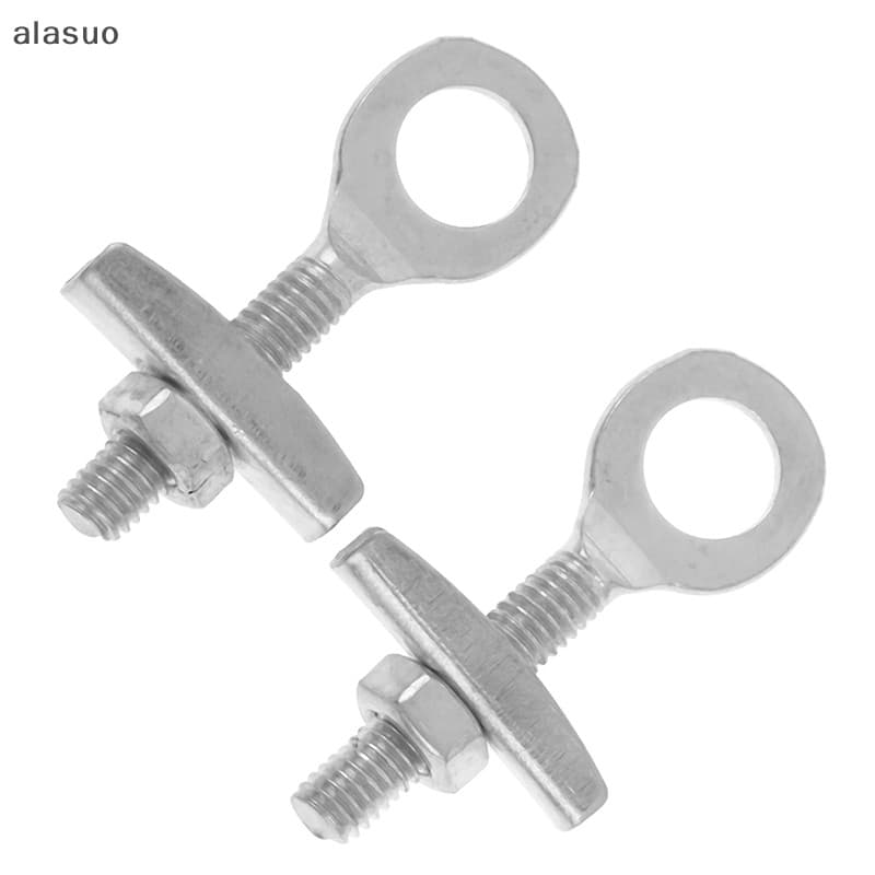 [alasuo] 2 Pcs Parafuso De Ajuste De Corrente De Engrenagem Fixa Commug Parafusos Tensores Bicicleta [BR]
