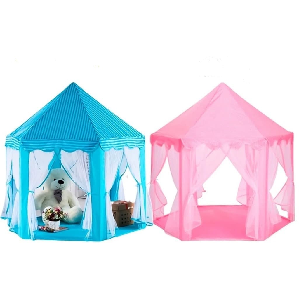 Tenda Infantil Menina Rosa Princesa com/sem luz Barraca Menina Castelo Cabana Infantil (TENDA) menor preço