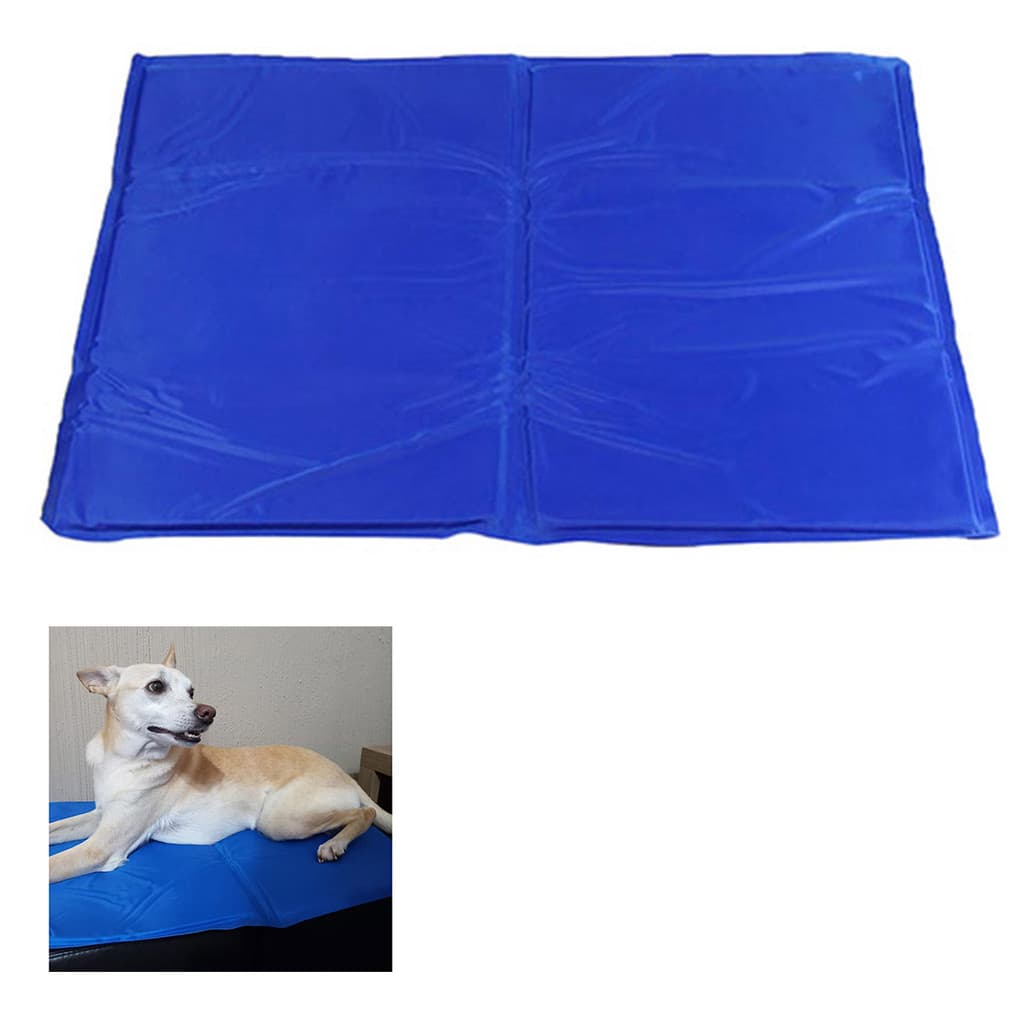 Tapete Gelado Cao Gato Cachorro Pet Refrescante 50x65cm Colchonete Macio Confortavel Animal de Estimaçao Verao Calor
