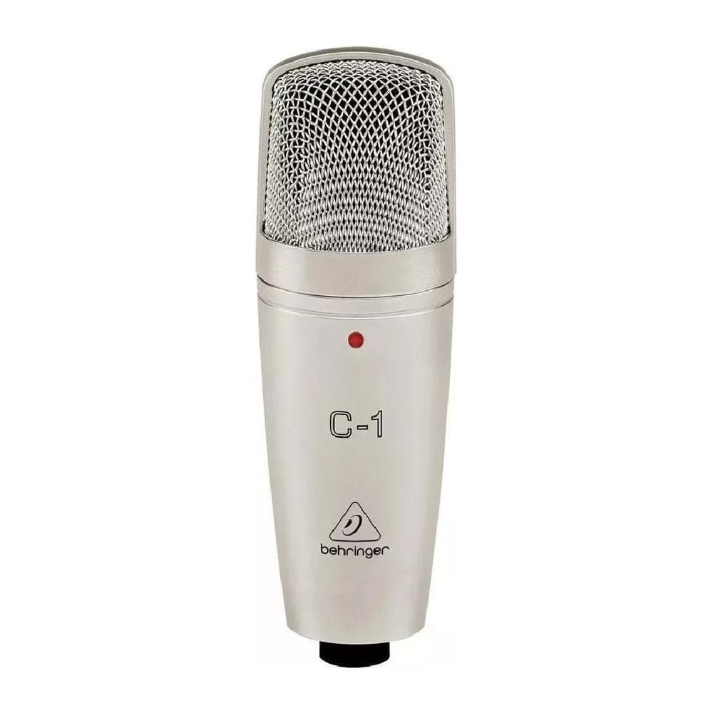 MICROFONE CONDENSADOR BEHRINGER C1 PROFISSIONAL P/ LIVES PODCASTS