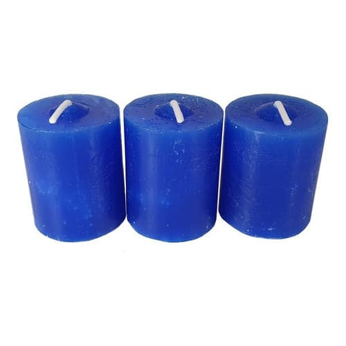 Kit 9 Velas Aromáticas Perfumadas Com Aroma De Alecrim