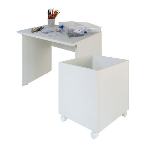 Mesa Mesinha Infantil Didática Móvel Criança Caixa Brinquedo