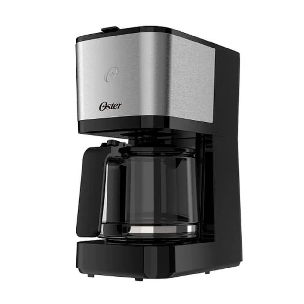 Cafeteira Elétrica Oster Inox OCAF600 220v 1,2 Litros 32 Xícaras Base Aquecimento Filtro Permanente