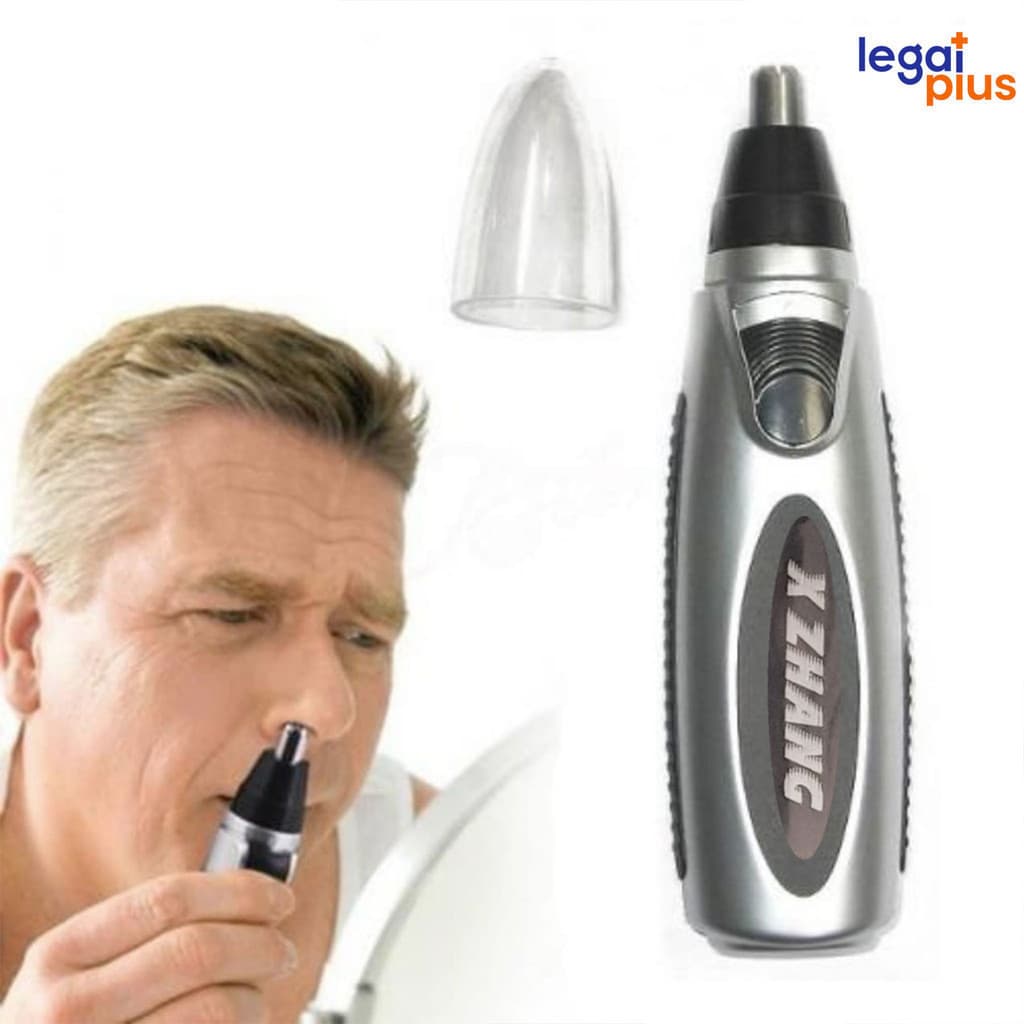 Aparador de Pelos Elétrico Portátil para Nariz Orelha Rosto Depilador Facial com Tecnologia de Corte Preciso