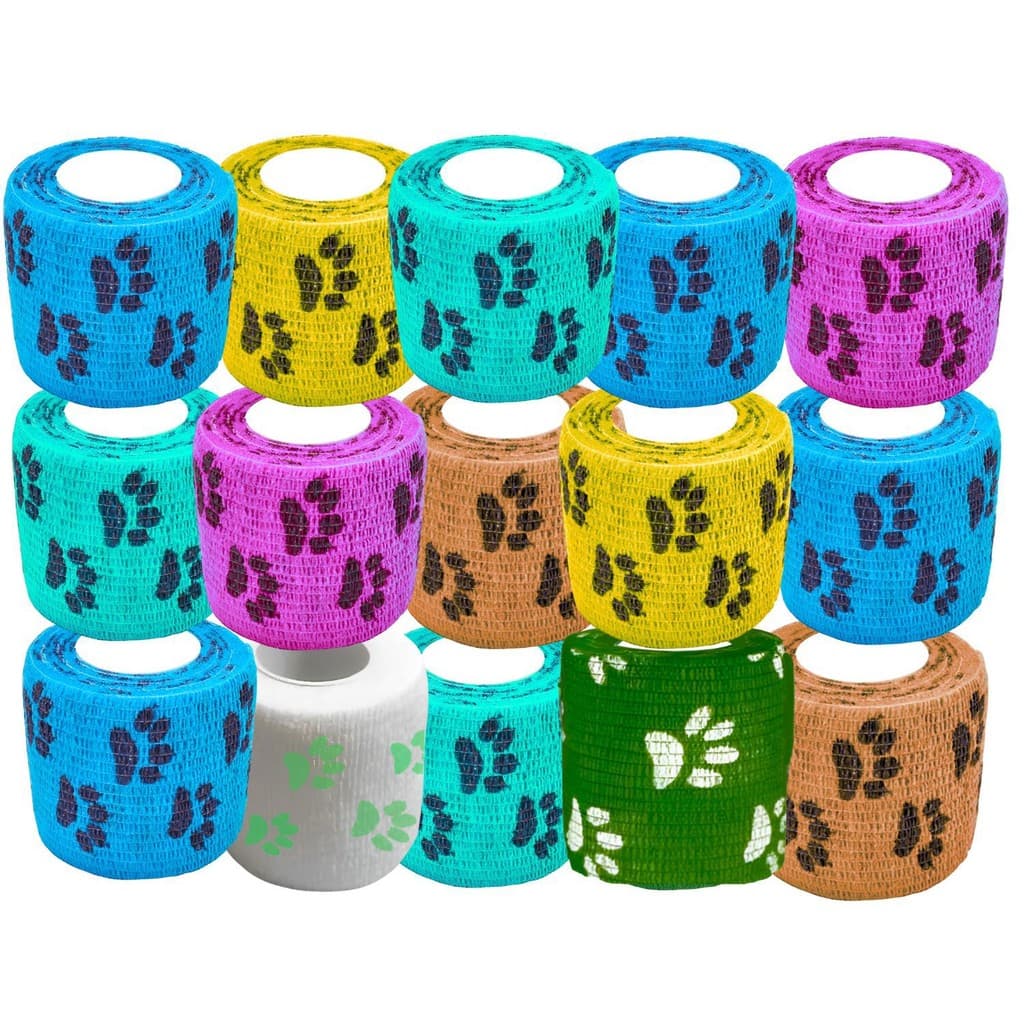 Kit 15 Bandagem 5cm x 2mt - Patinhas