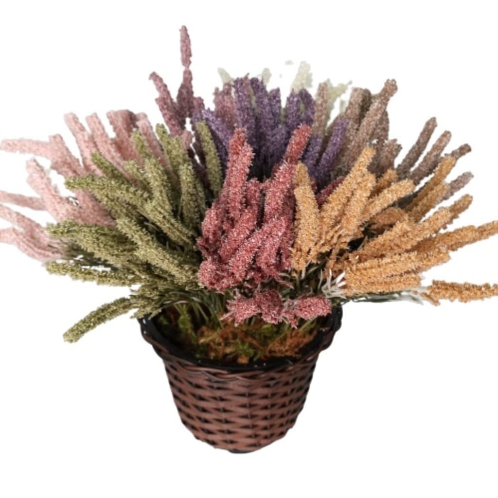 Buquê de Flores Secas Artificiais Decorativas