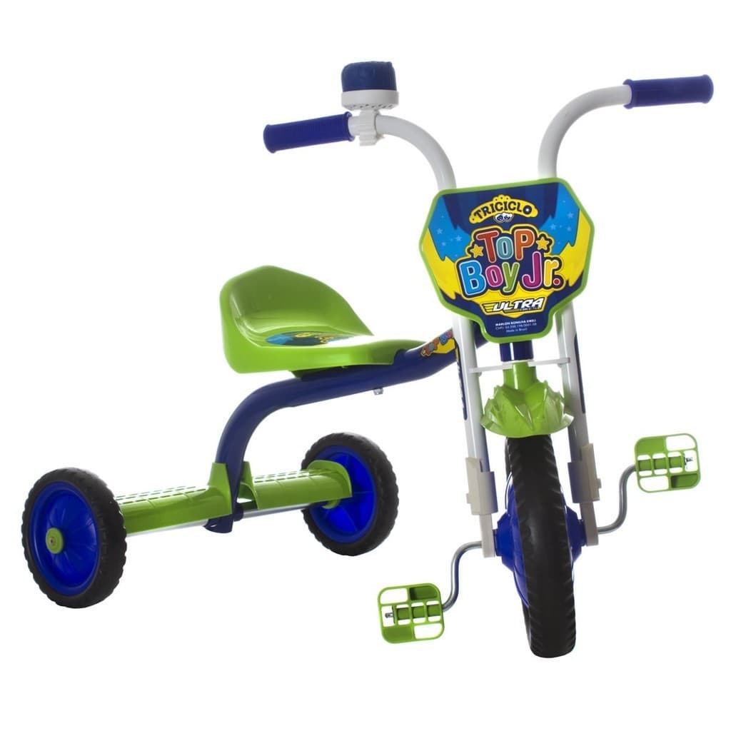 Triciclo Velotrol Motoquinha Motoca Bicicleta Infantil Crianças Ultra Bikes Reforçado