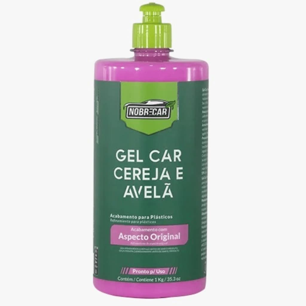 GEL CAR CEREJA E AVELÃ 1L - NOBRECAR