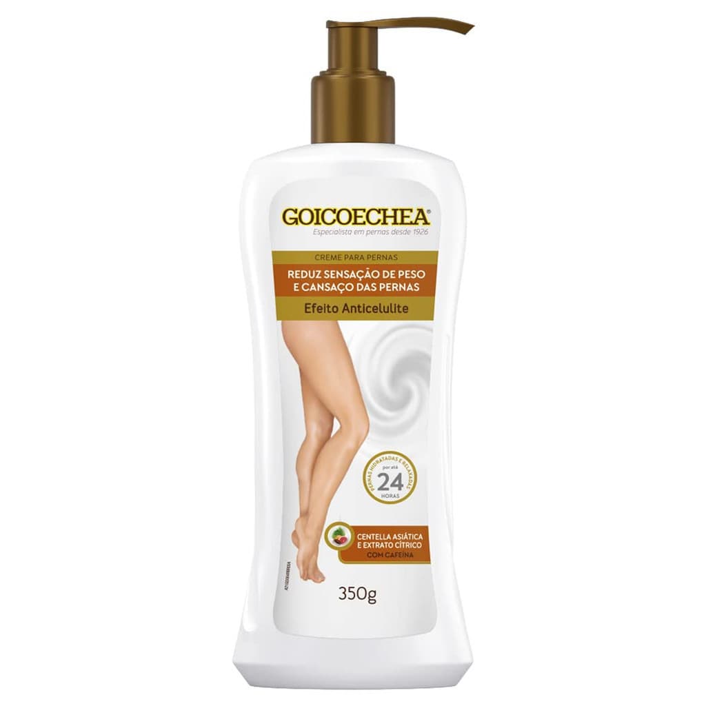 Creme para Pernas Efeito Anticelulite Centella Asiática 350g Goicoechea