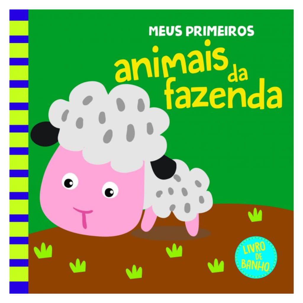 Livro de Banho - Meus Primeiros Animais da Fazenda - Pé da Letra