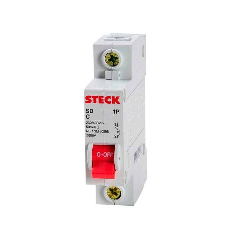 Disjuntor DIN Unipolar 20A SDD61C20 3KA – STECK