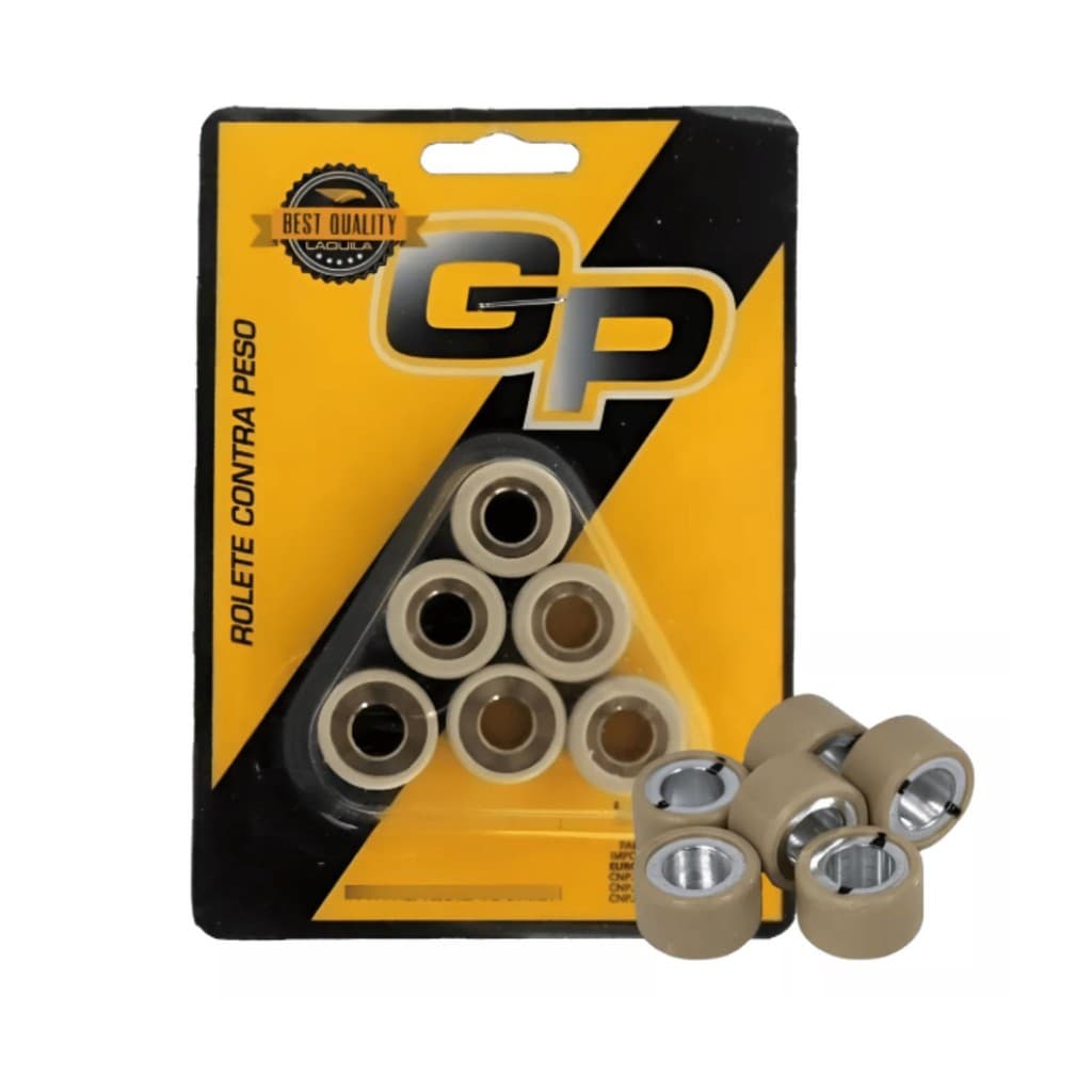 Rolete Contra Peso Embreagem Gp7 (06Und) Yamaha Nmax 160 17+