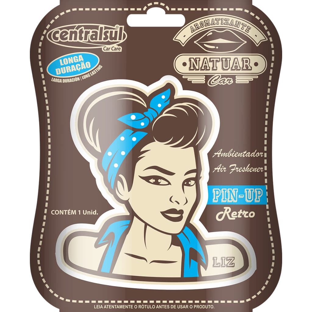 AROMATIZANTE MINIATURA NATUAR WOMAN LIZ RETRO CENTRALSUL