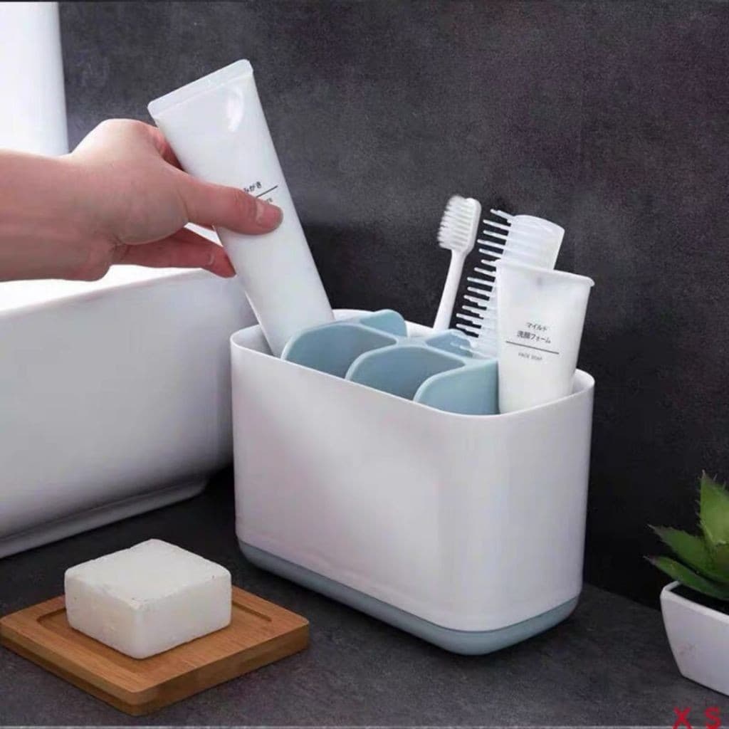 Organizador Porta Escova De Dentes Para Banheiro Pasta De Dentes De Banheiro Para Fio Dental