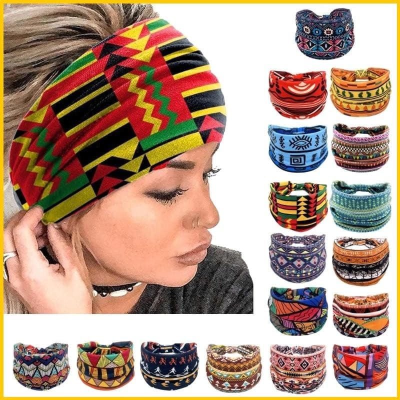 SUN Print Headbands Para Faixas Cabeça Meninas Ginástica