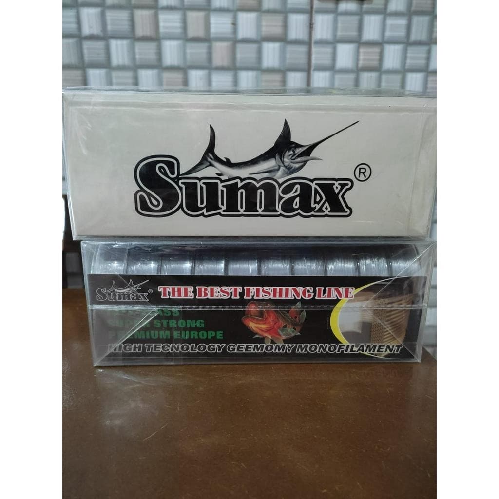 Kit com 2 Tubos com 10 Unidades de Linha de Pesca Sumax Super Strong - 0.60mm - 38lbs - 100M
