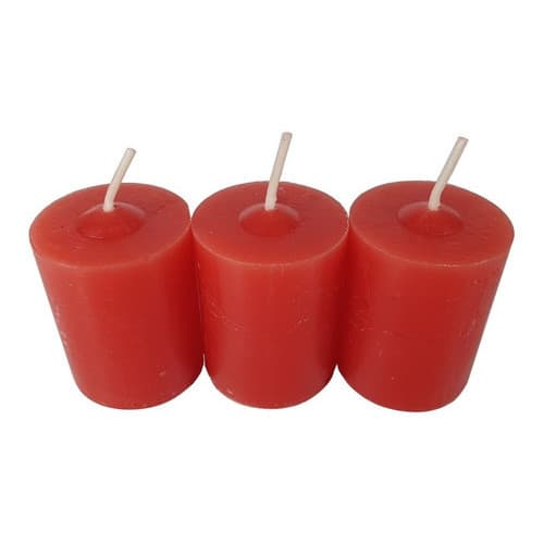 Kit 3 Velas Aromáticas Perfumadas Com Aroma De Pitanga