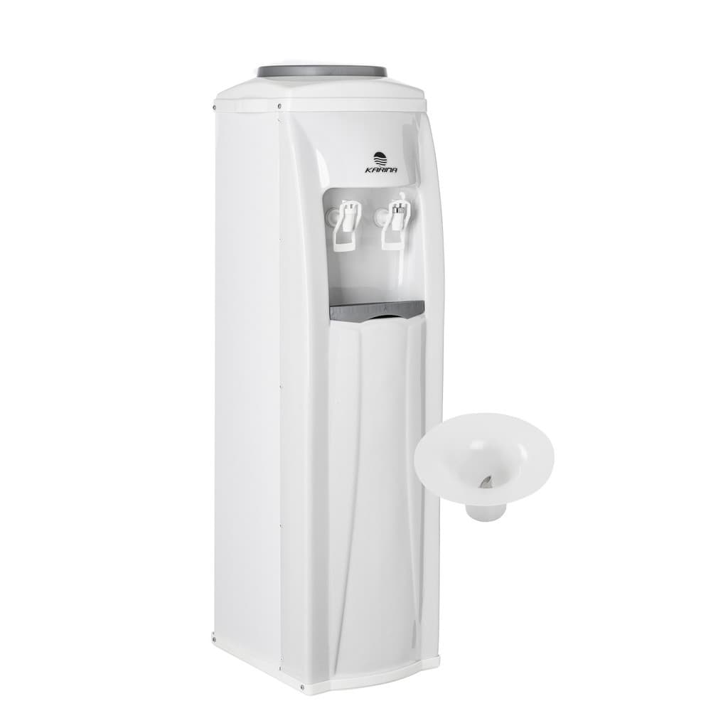 Bebedouro Coluna Refrigerado Branco com Furador Karina