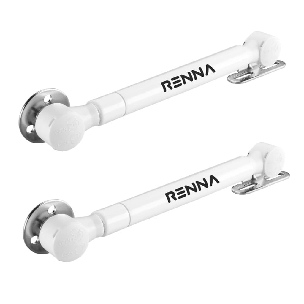 02 Pistões a Gás Força Inversa 60N Branco Abre Porta P/Baixo