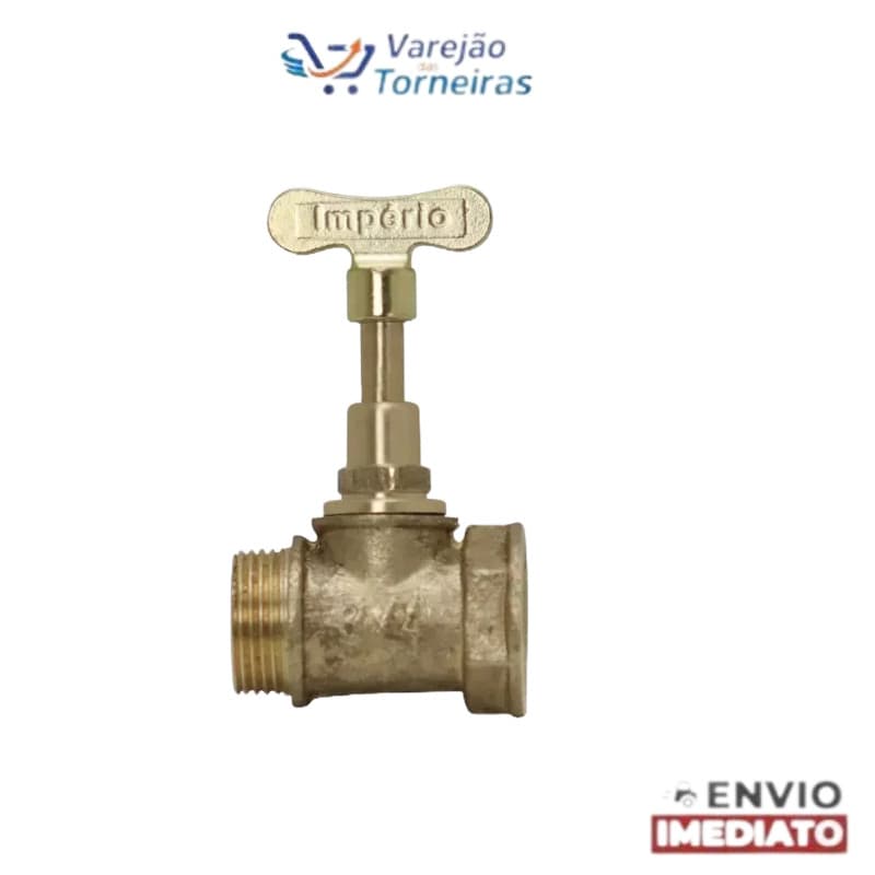 Registro De Pressão Chuveiro Elétrico Amarelo 1400 3/4 Am Metal Império