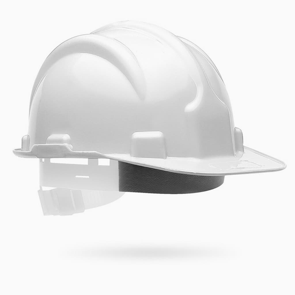 Capacete De Segurança Epi Carneira Plastcor engenheiro pedreiro eletricista carpinteiro obra