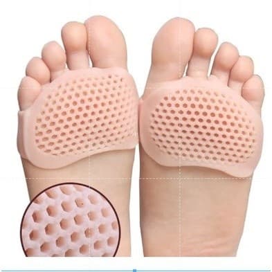 Palmilha Gel Silicone Macia Antiderrapante Conforto para Tênis Sapato Unissex