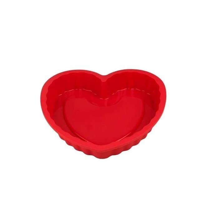 Forma Silicone Coração 24cm