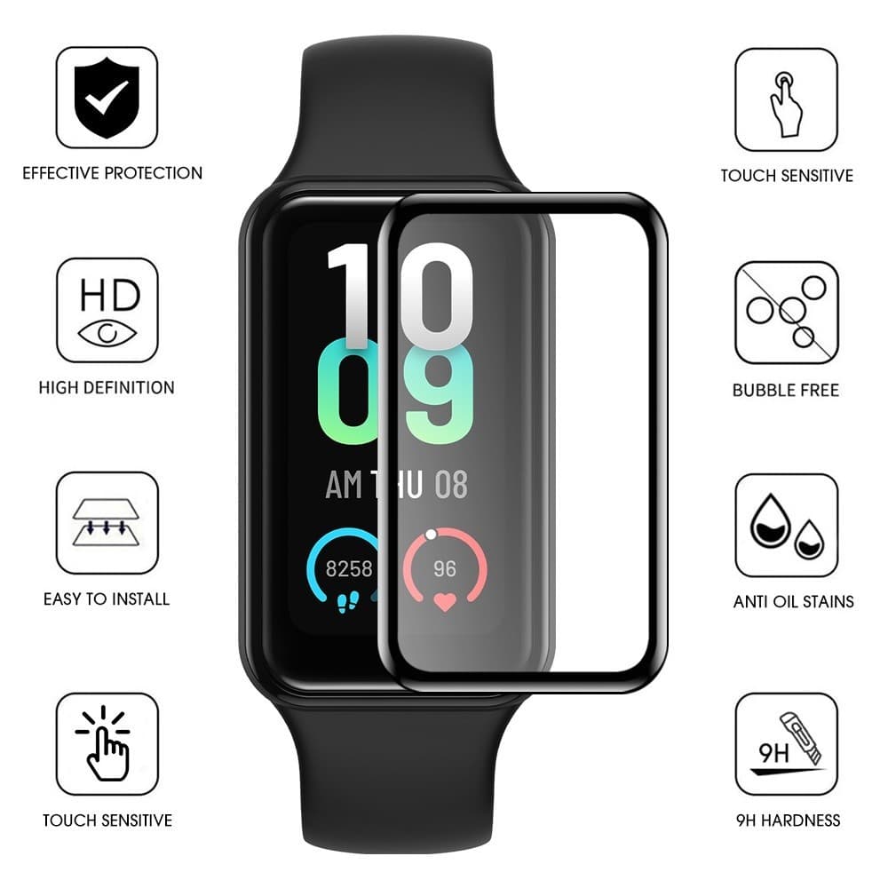 Pelicula Nano 3D Protetor de tela Compativel Amazfit band 7