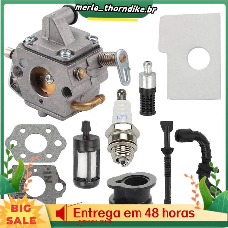 Carburador MS170 É Adequado Para Stihl MS180 017 018 MS170C MS180C Motosserra 1130 120 0603 E 1130 124 0800