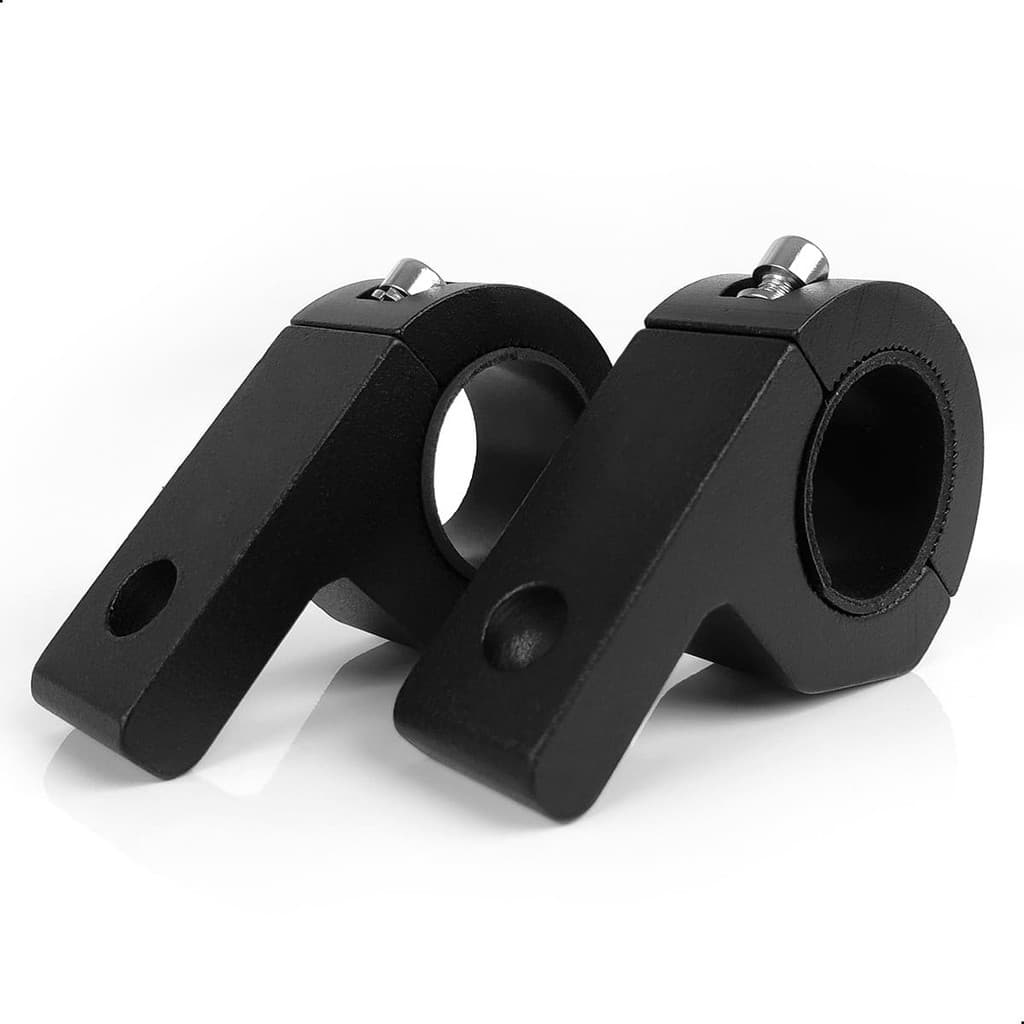 Suporte Farol Milha Moto Mod LEDs Abraçadeira Farol Auxiliar Farol Led até 1,5 Polegadas O Par