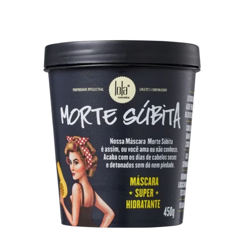 Máscara Capilar Morte Súbita Lola Cosmetics Hidratação e Nutrição 450g