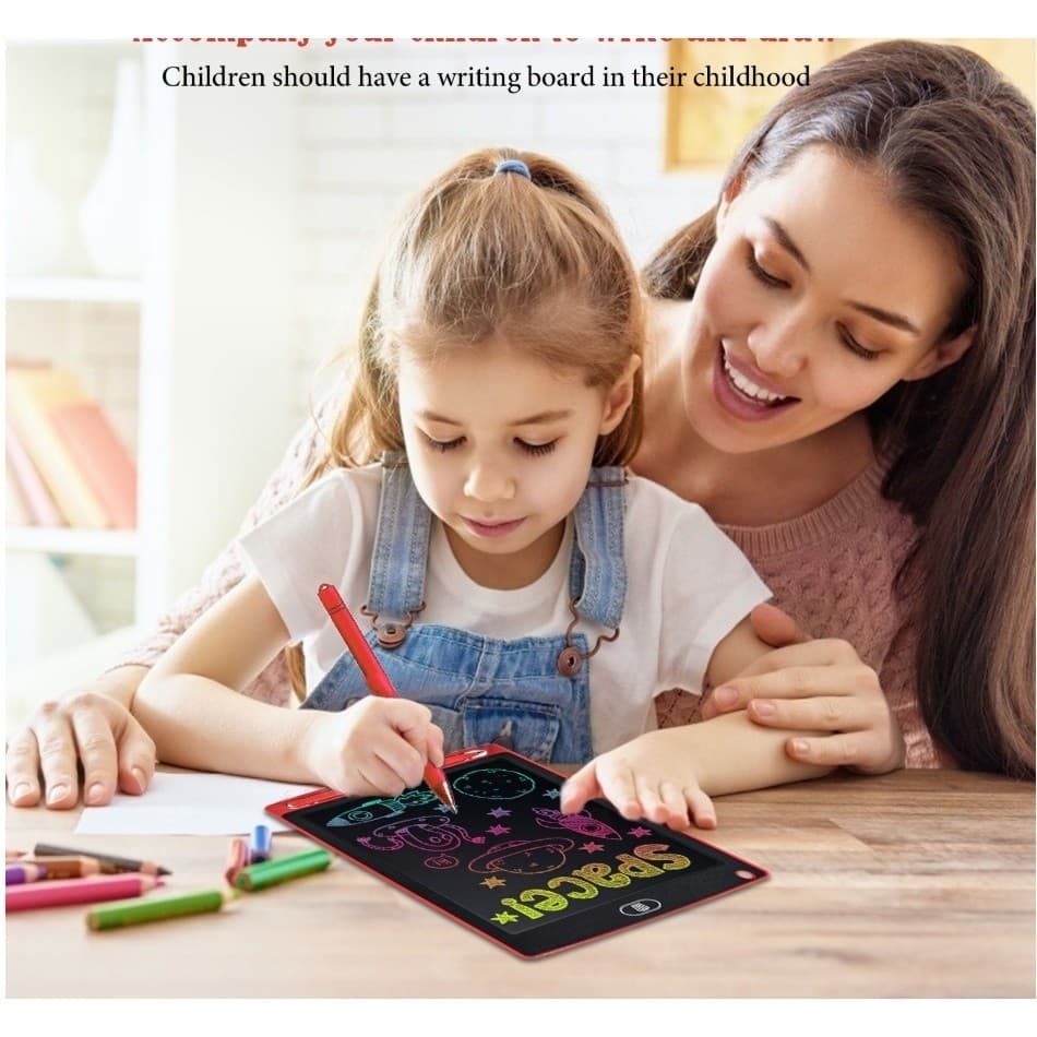 Lousa Mágica Tela Lcd Tablet Infantil De Escrever E Desenhar 10# 12# Polegadas