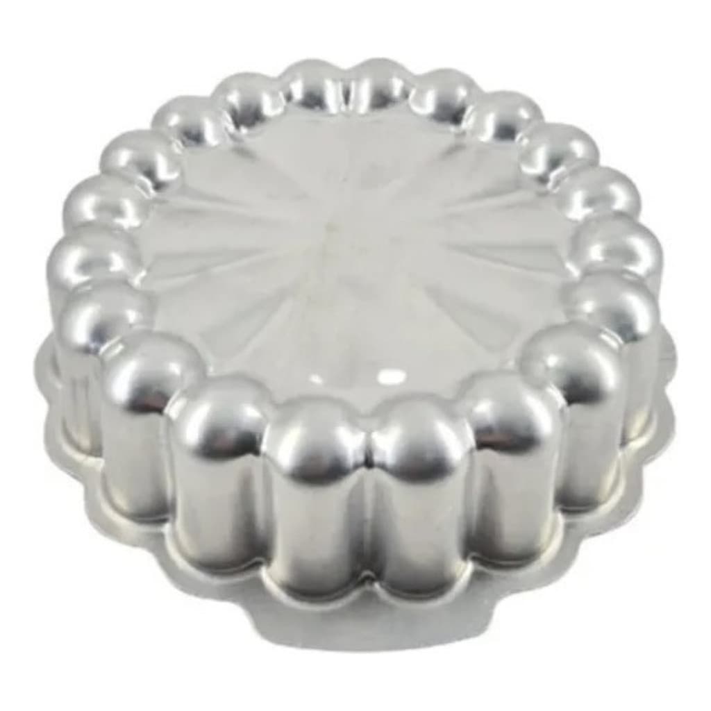 Assadeira Forma De Bolo Charlote Para Pudim Torta 13x6cm (p)
