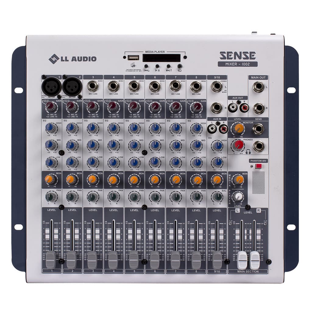 Mesa de Som LL Sense 1002 10 Canais