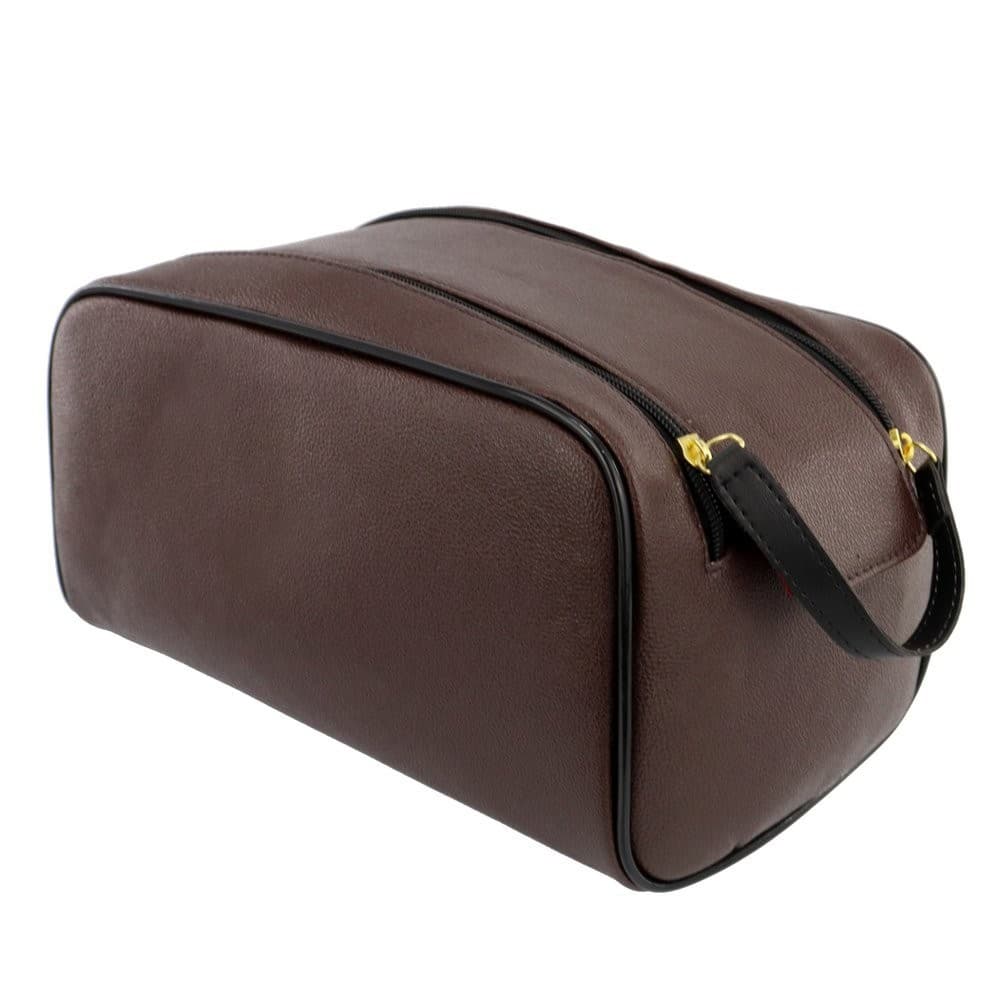 Linda Nécessaire Grande/ Masculina Feminina /Organizadora Viagem/Bolsa de Mão /Porta Chuteiras / Porta Maquiagens MARROM