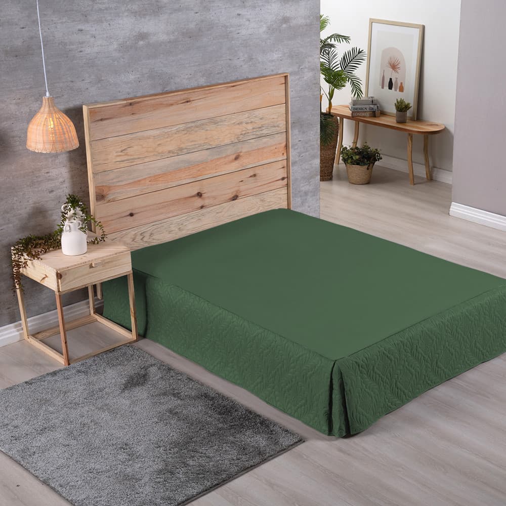 Saia Box Toda Matelada Elegance 01 Peça Proteção para Box Cama Queen
