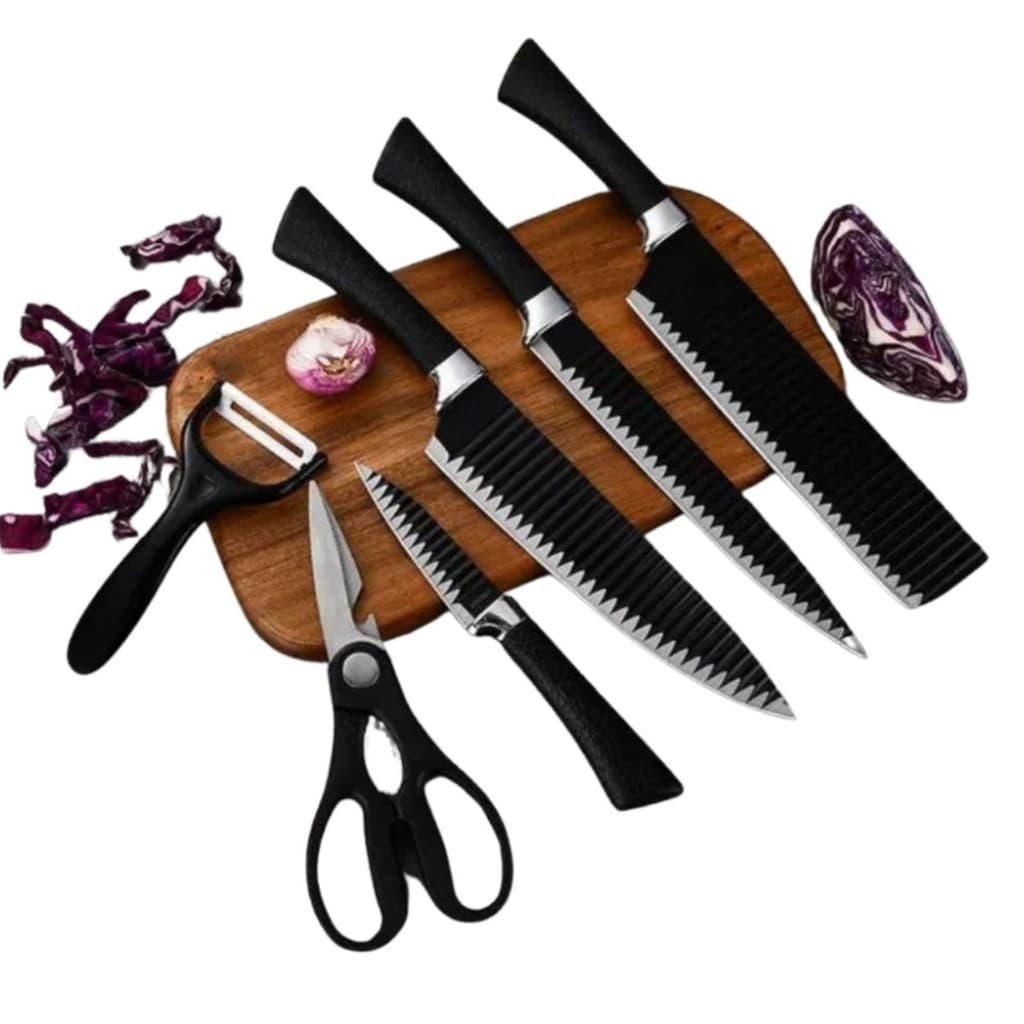 Exclusivo Conjunto Profissional do Chef - 6 Peças para Elevação da Arte Culinária Lançamento novidade