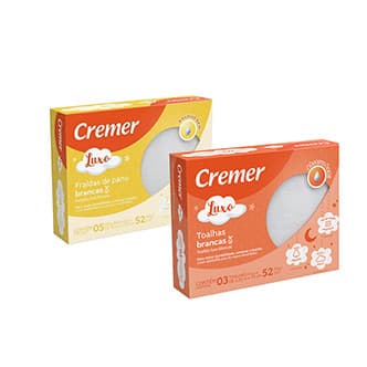 Kit Fralda Luxo + Toalha Luxo Cremer