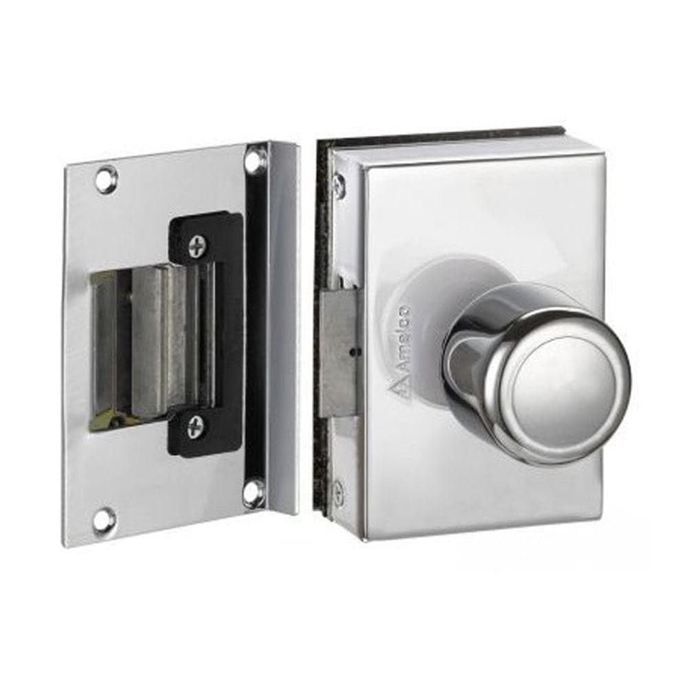 Fechadura Elétrica para Porta de Vidro 1 Folha Abertura Interna FV34ICR Amelco