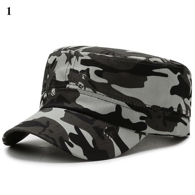 Boné De Beisebol Chapéu De Pesca Combate Camuflagem Moda Militar Soldado OXJT
