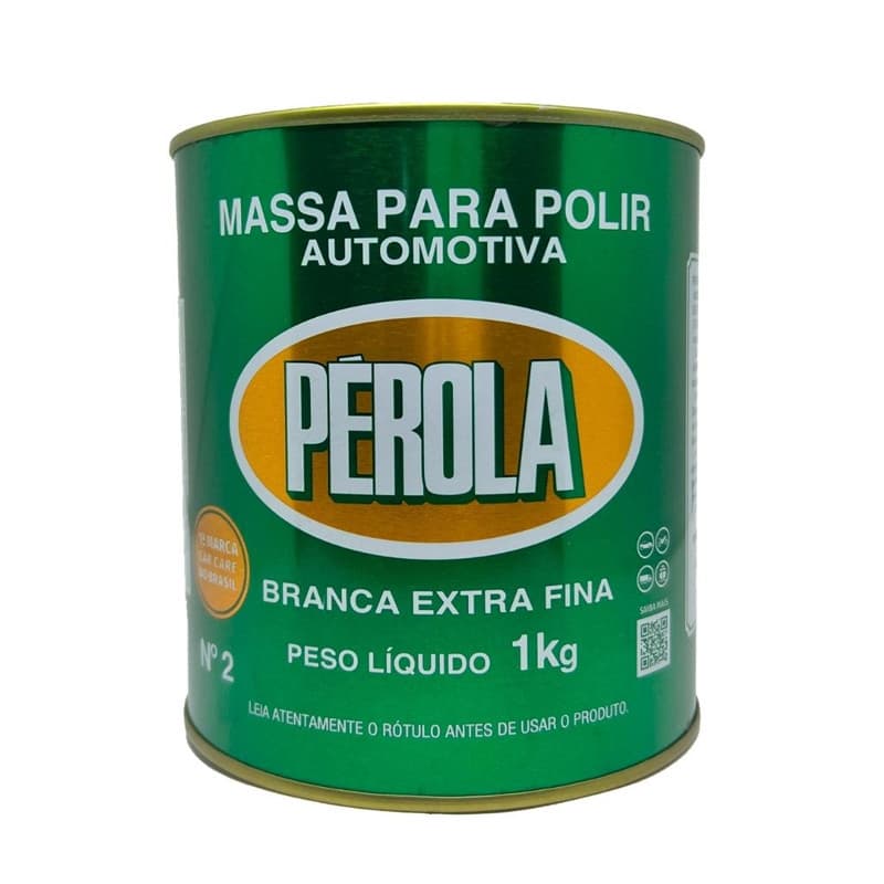 Massa para Polir Nº2 1kg - Perola