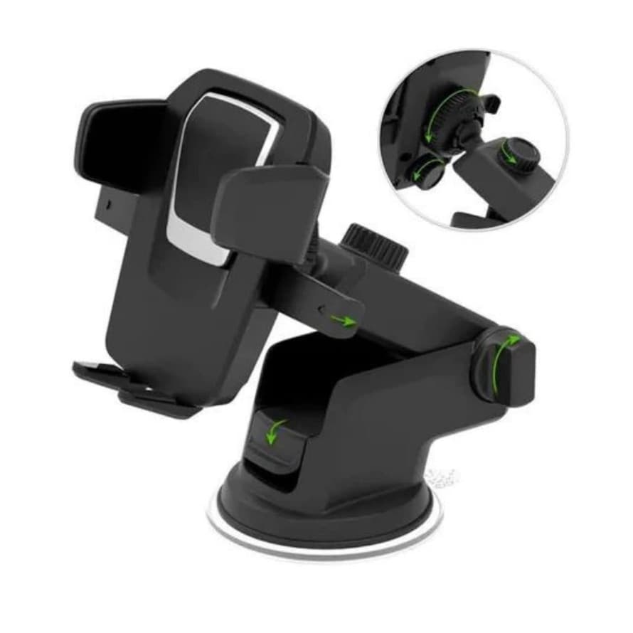Suporte de Celular pra Carro Veicular Trava Automática Anti Queda