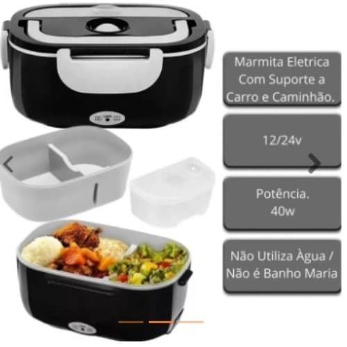 Marmita Termica Eletrica Portatil 1,5l 12v