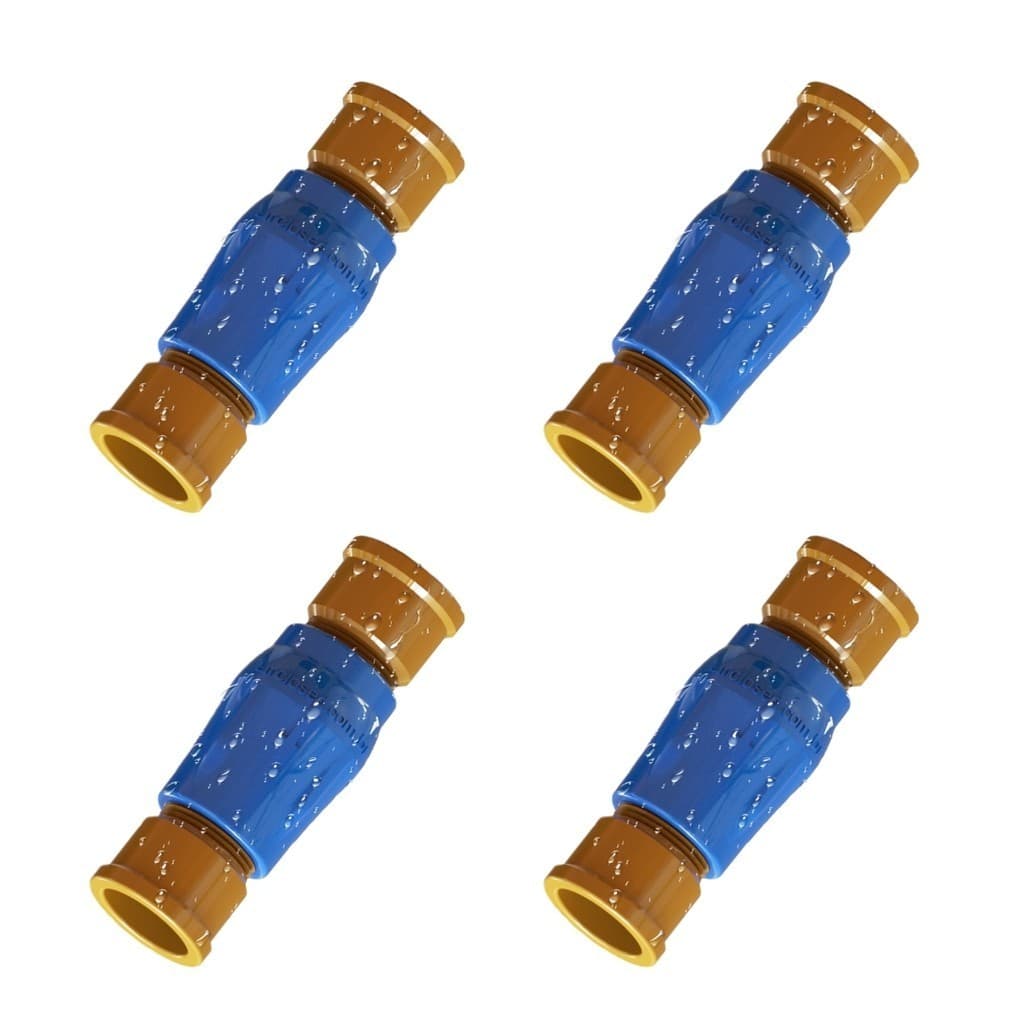 Bloqueador De Ar Kit 4Pçs Universal Top Kit Rosca 3/4"