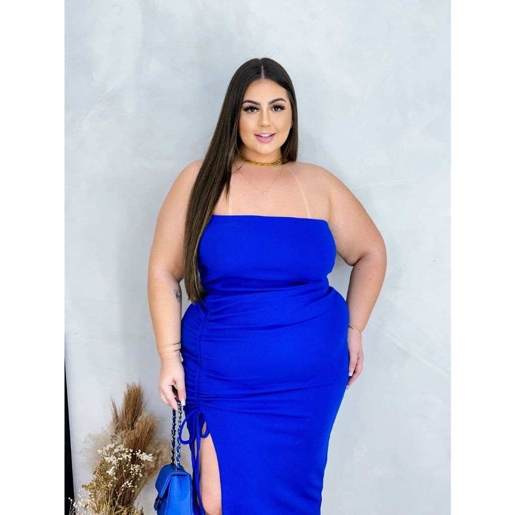 Vestido Midi Tomara que Caia Tendência Verão plus size g1 g2 g3