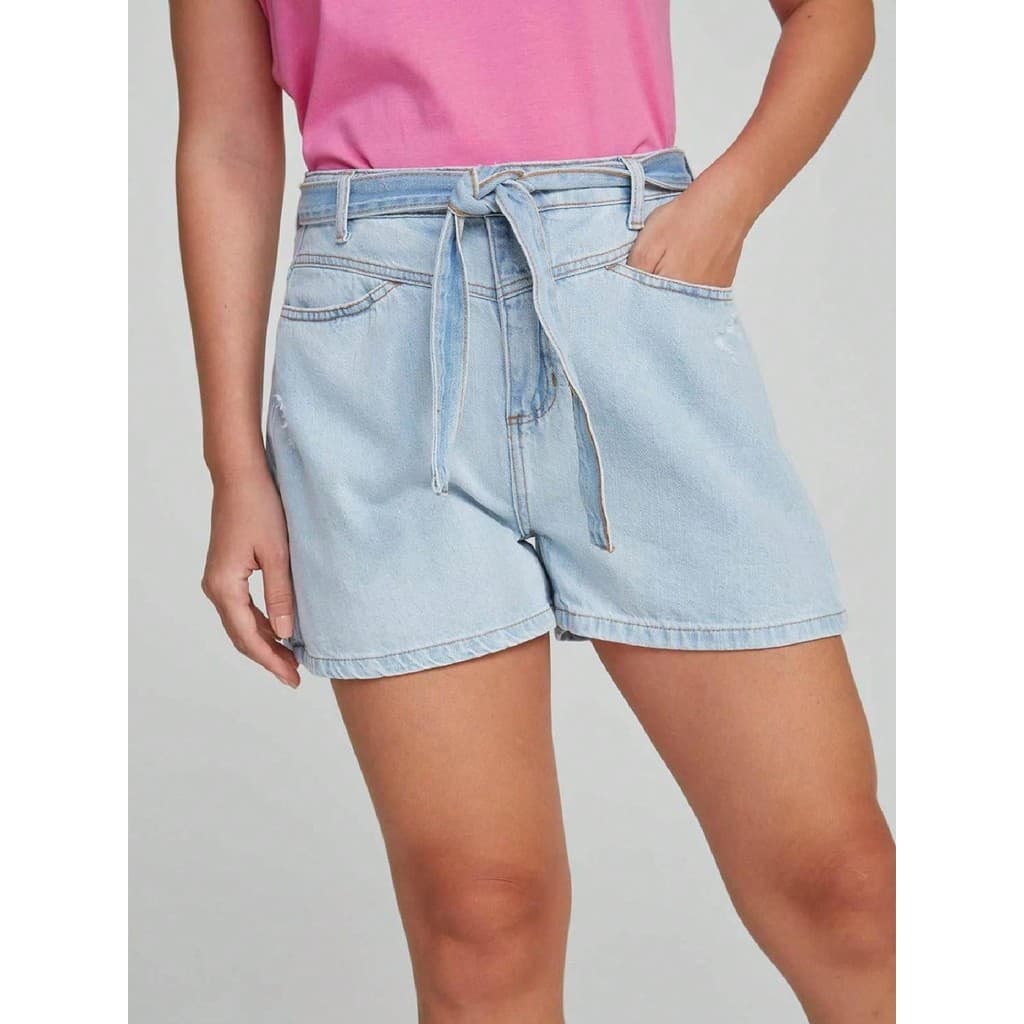 Shorts Feminino Cintura Alta Reto - HERING