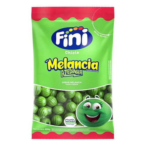 Fini Chicle Melancia Azedinha Cítrica 450g