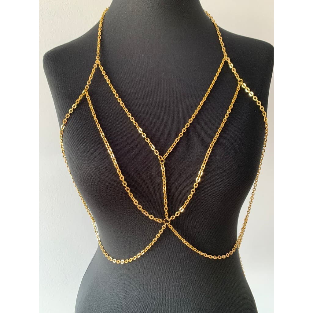 Bodychain Sutiã de correntes todos os tamanhos Plus Size